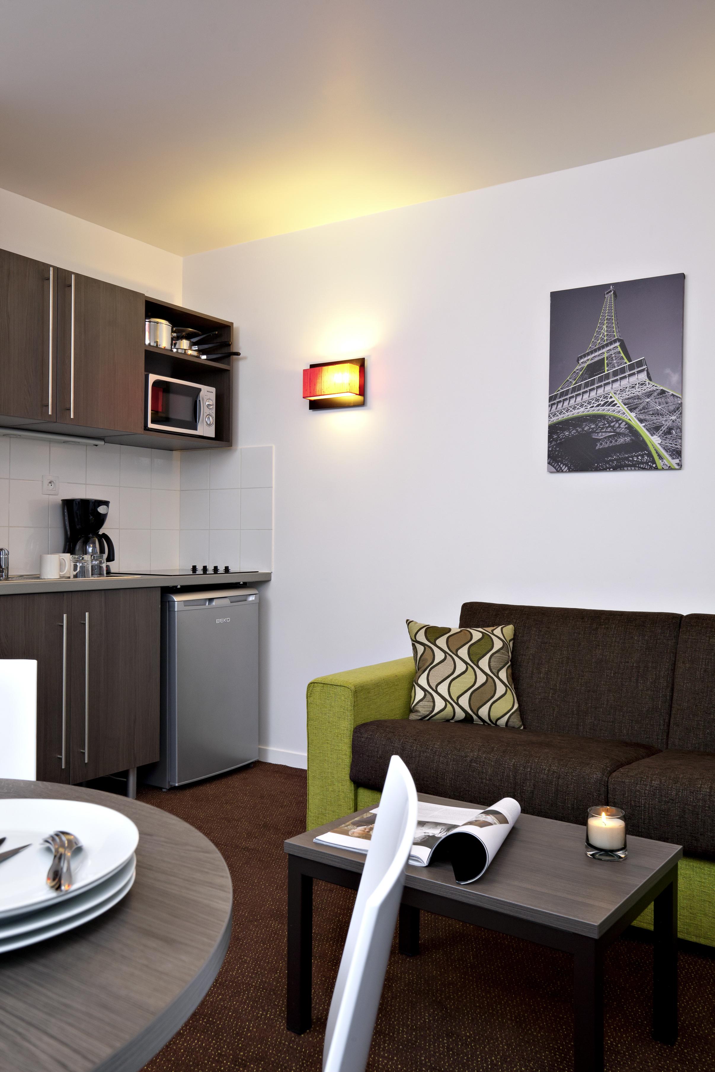 Aparthotel Adagio Access Paris Asnieres Asnières Exterior foto