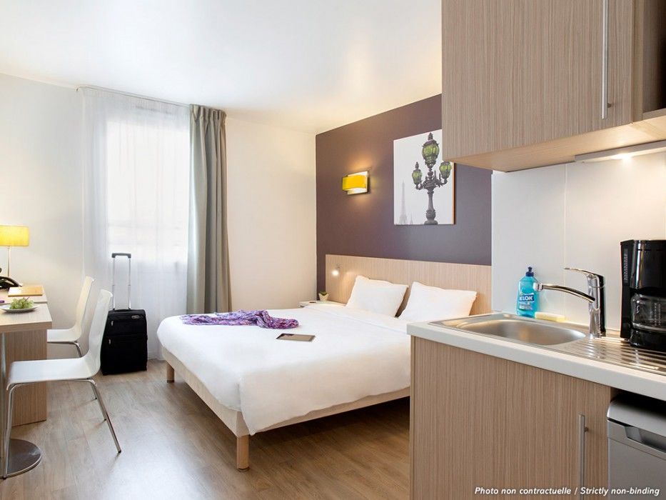 Aparthotel Adagio Access Paris Asnieres Asnières Exterior foto